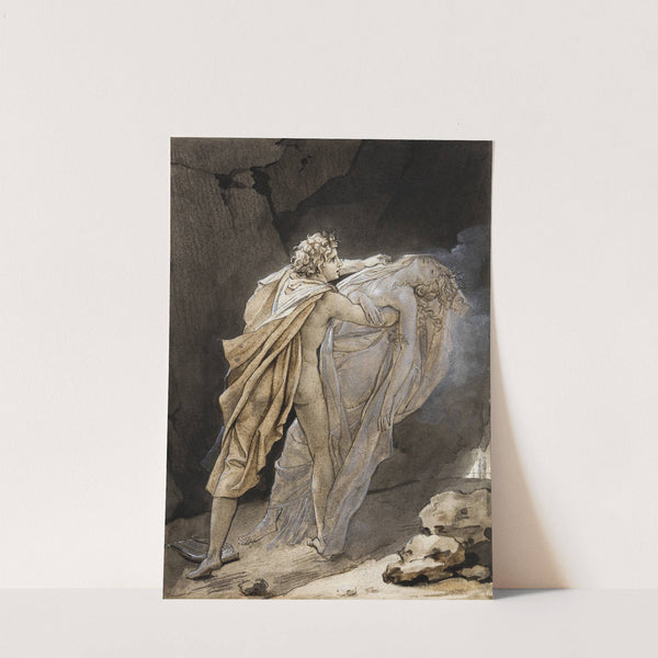 Orpheus tries to hold on to Eurydice (ca. 1791) by François Gérard