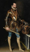 Portrait of a gentleman in armor, traditionally said to be Don Fernando Alvarez de Toledo, 3rd Duke of Alba