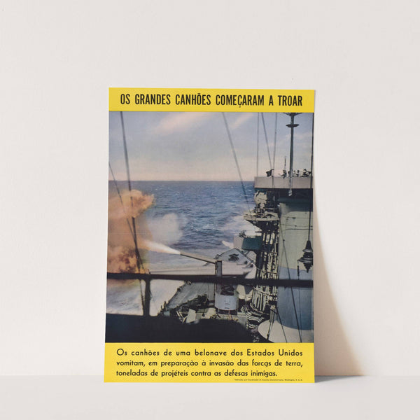 Os Grandes Canhoes Comecaram a Troar by Anonymous