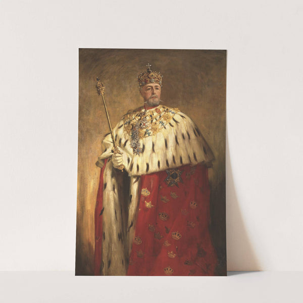 Oskar II (Oskar Fredrik), 1829-1907, King of Sweden 1872 and of Norway 1872-1905 by Oscar Björck