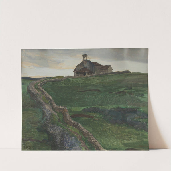 Ossero auf Lussin by Friedrich Beck