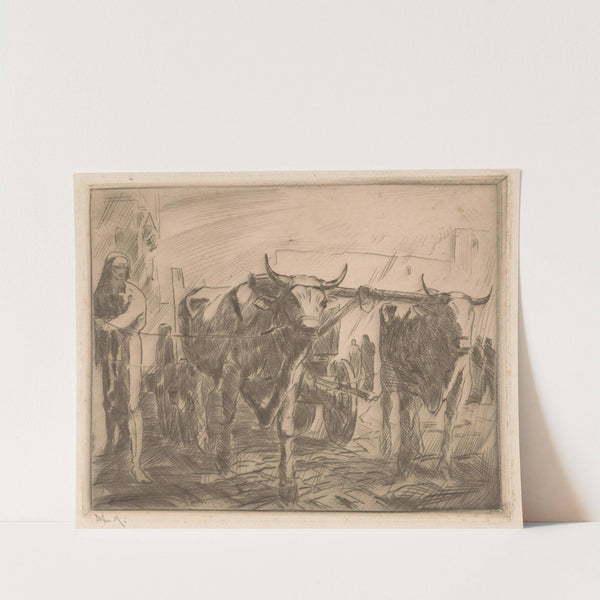 Ossewagen by Willem van Konijnenburg