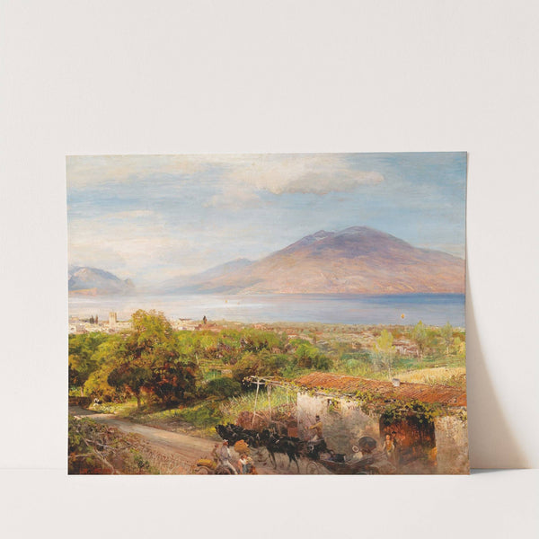 Osteria near Naples by Oswald Achenbach