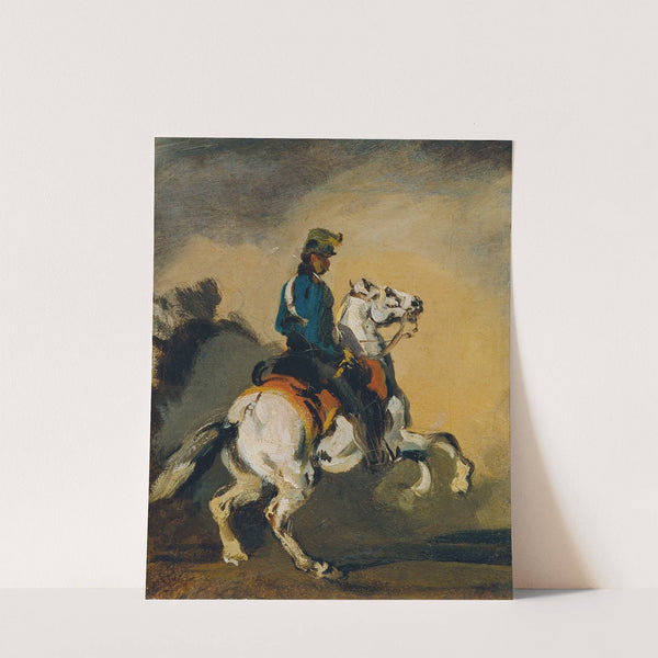 Österreichischer Husar by Piotr von Michalowski