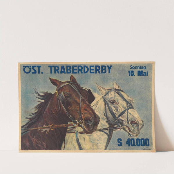 Österreichisches Traberderby (1930) by Ludwig Koch