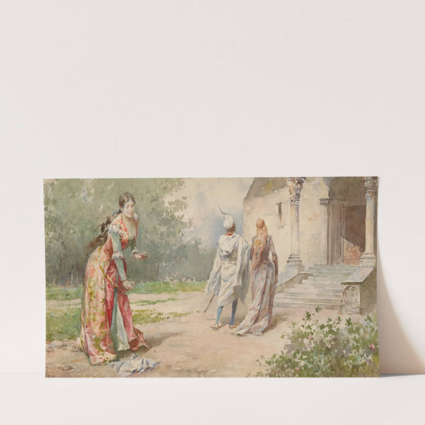 Othello, act 3, scene 3, ‘I am glad to have found this napkin; thus was her first rememberance from the Moor’ by Ludovico Marchetti