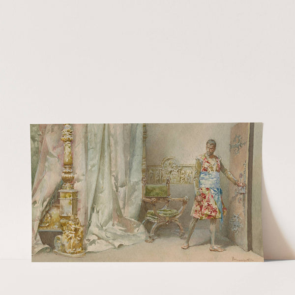 Othello, act 5, scene 2, ‘Yet she must die, or else she’ll betray more men. Put out the light, and then put out the light’ by Ludovico Marchetti