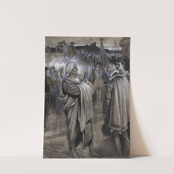 Othello, act II, scene 3 (1902) by Charles A. Buchel