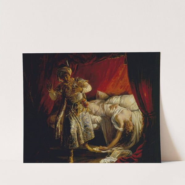 Othello and Desdemona (1829) by Alexandre Marie Colin