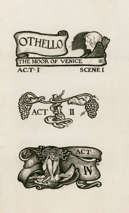 Othello; Headings (1900)