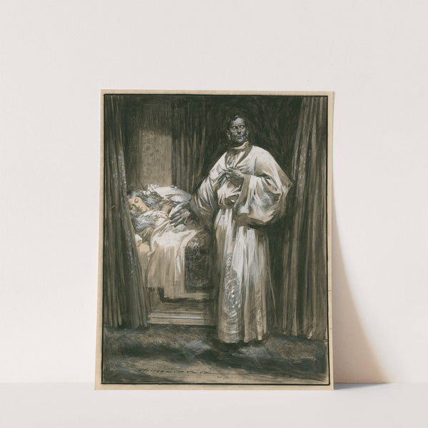 Othello, V, 2, Othello; ‘Othello, Ha! No more moving, still as the grave’ (1902-1903) by Max Cowper
