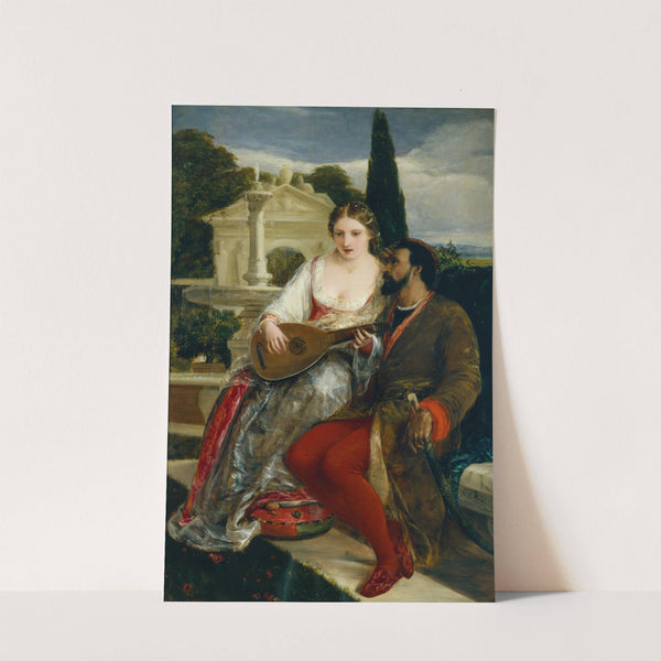 Othello’s description of Desdemona (1852) by James Clarke Hook