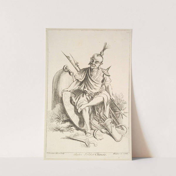 Other Chinese Soldier (1738–1745) by François Boucher