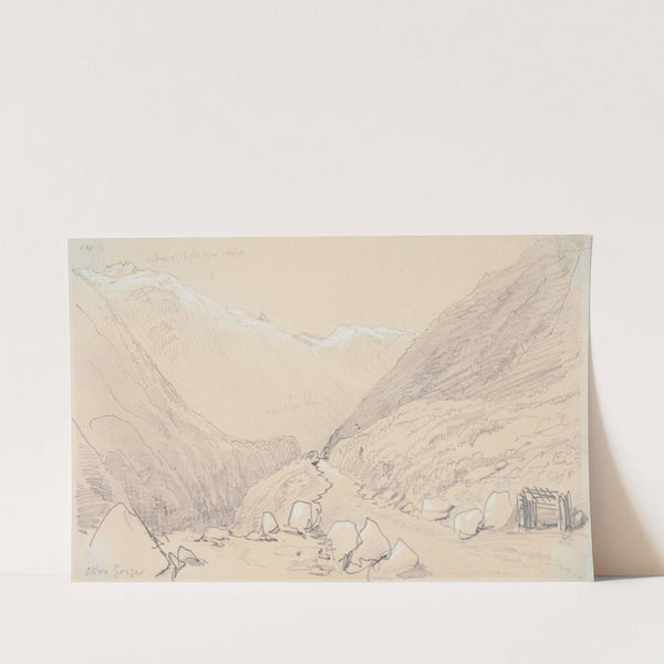 Otira Gorge by Nicholas Chevalier