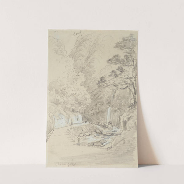 Otira Gorge by Nicholas Chevalier