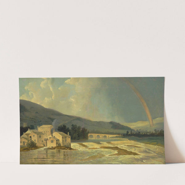 Otley Bridge on the River Wharfe by William Hodges