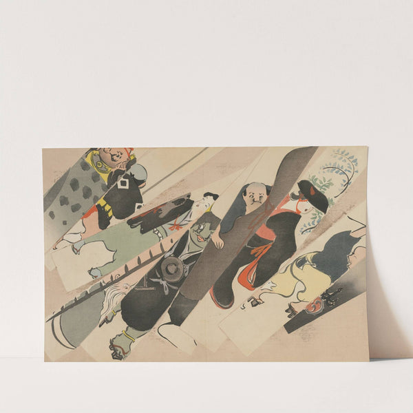 Otsu-e (Otsu-e) (1909-1910) by Kamisaka Sekka