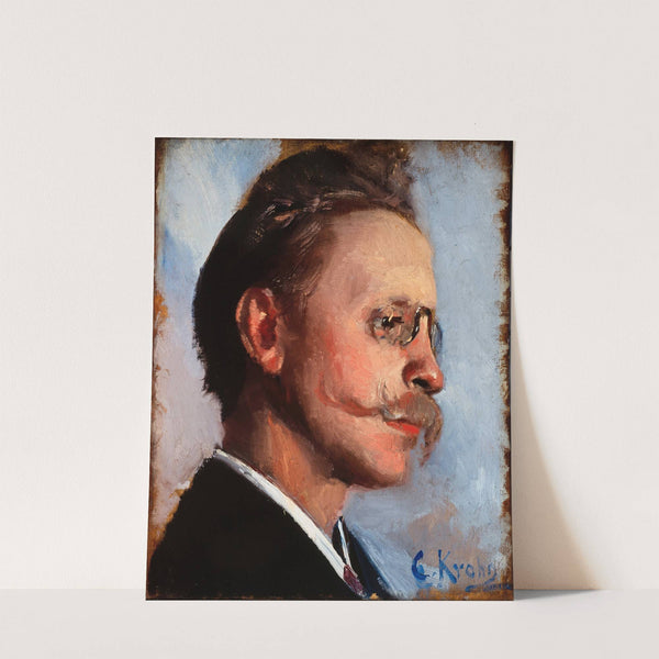 Otto Benzon (1888) by Christian Krohg