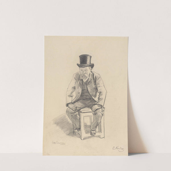 Otto Sinding (before 1892) by Christian Krohg