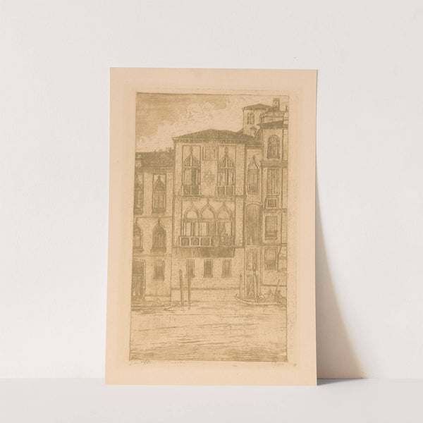 Oude huizen te Venetië (1873-1931) by Etienne Bosch