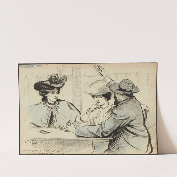 Oui mes petites, quand j’étais tout petit j’avais une belle voix de basse profonde (1904) by Fernand Louis Gottlob