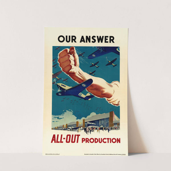 Our Answer All-Out Production by Anonymous
