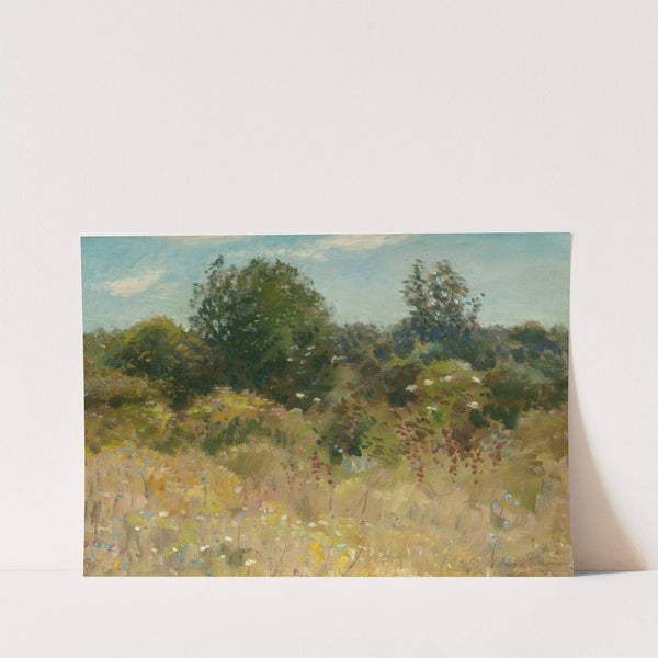 Our Back Yard When I was Young by Edward Emerson Simmons