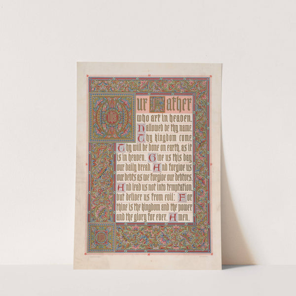 Our father who art in heaven (1901) by Taber Prang Art Co.
