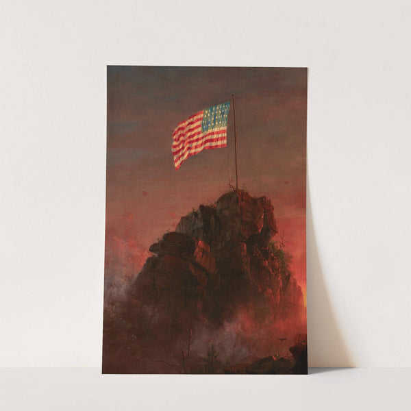 Our Flag (1864) by Frederic Edwin Church