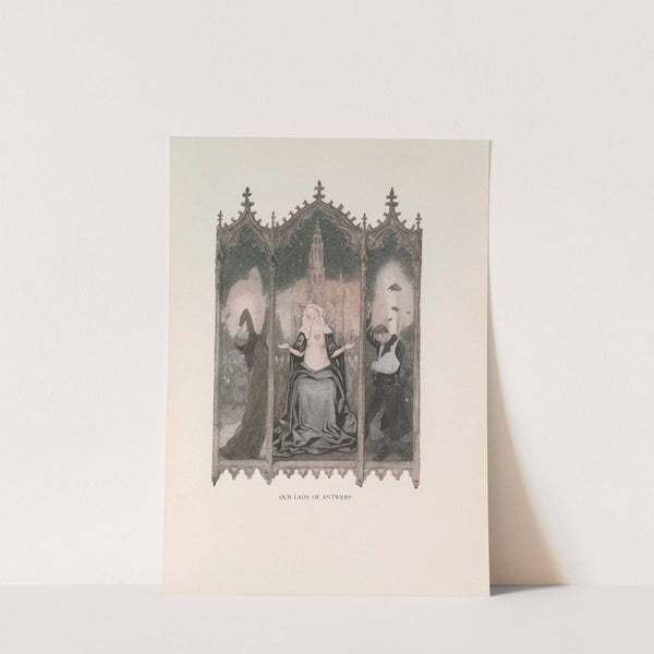 Our Lady of Antwerp (1916-1917) by Louis Raemaekers