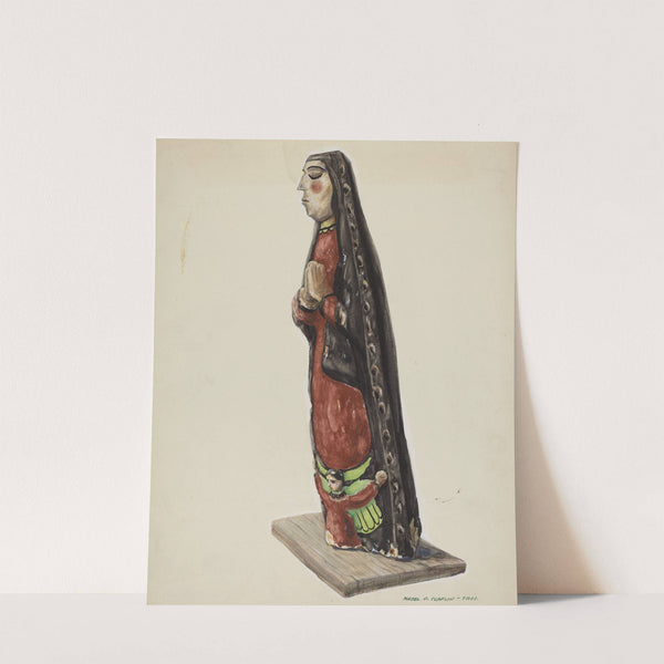 Our Lady of Guadalupe (Bulto) by Majel G. Claflin