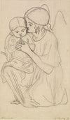 Our Ladye of Good Children – Angel Holding a Child