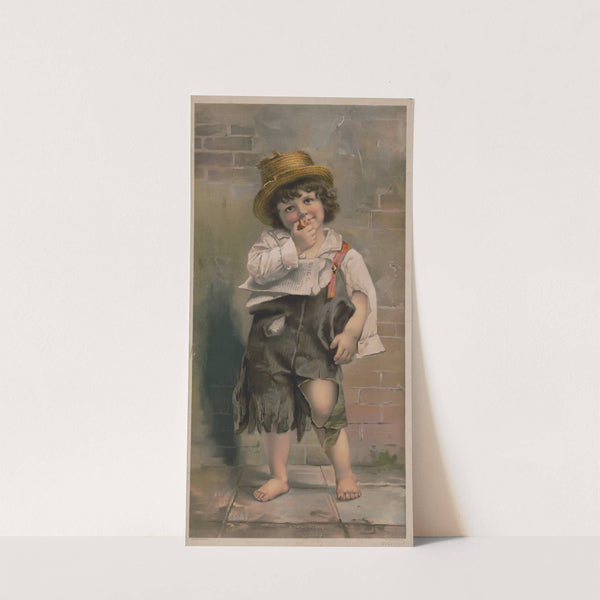 Our newsboy (1893) by Knapp & Co.