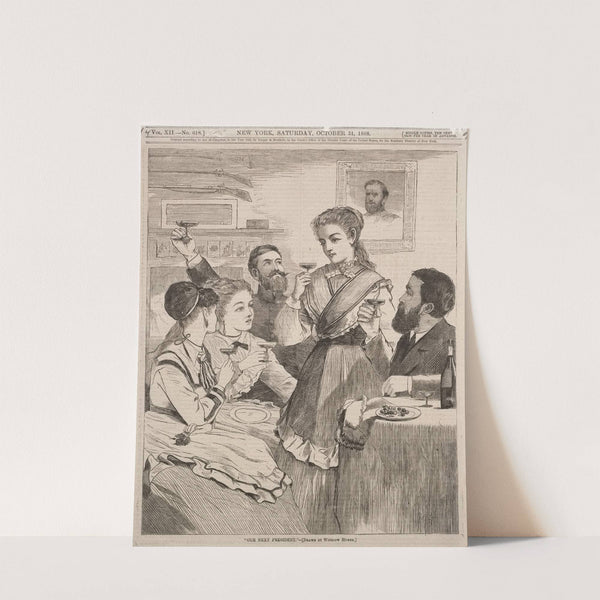 ‘Our Next President’ (1868) by Winslow Homer