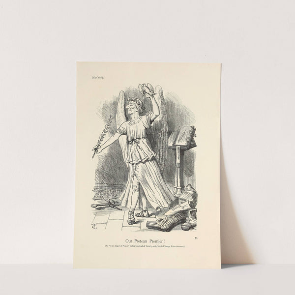 Our Protean Premier! by Sir John Tenniel