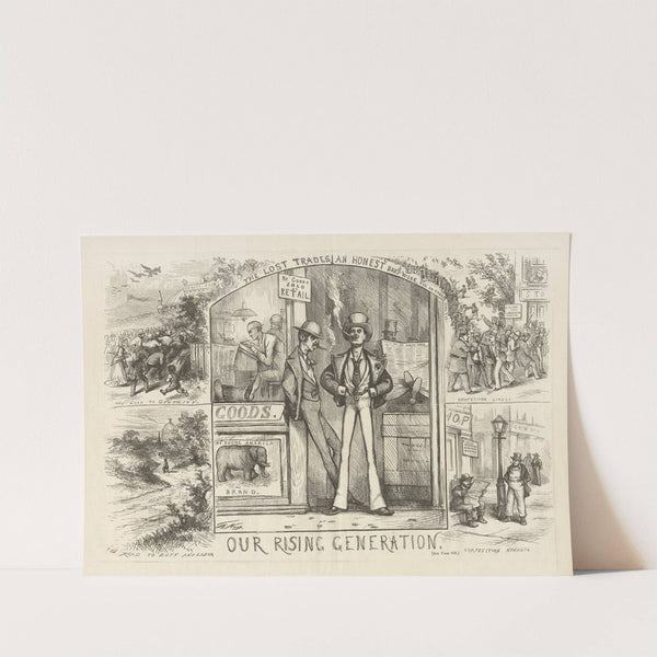 Our rising generation (1871) by Thomas Nast