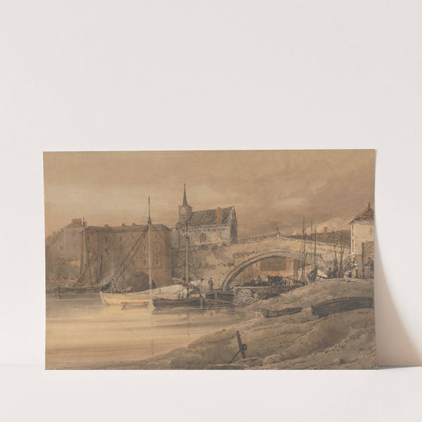 Ouse Bridge, York by Thomas Girtin