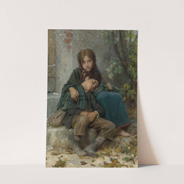 Out In The Cold by Léon-Jean-Basile Perrault