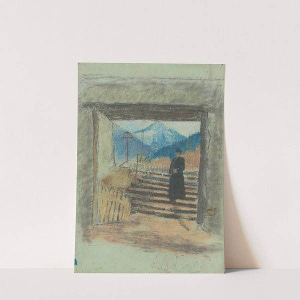 Out of Cemetery (1880–1899) by Ladislav Mednyánszky