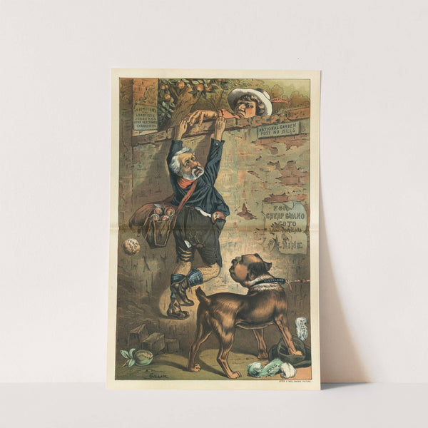 Out of the frying-pan into the fire by Bernhard Gillam