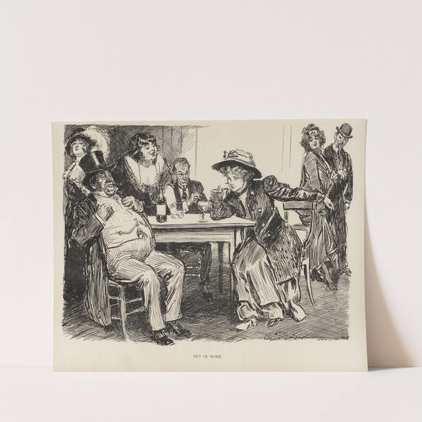 Out of work (1916) by Charles Dana Gibson