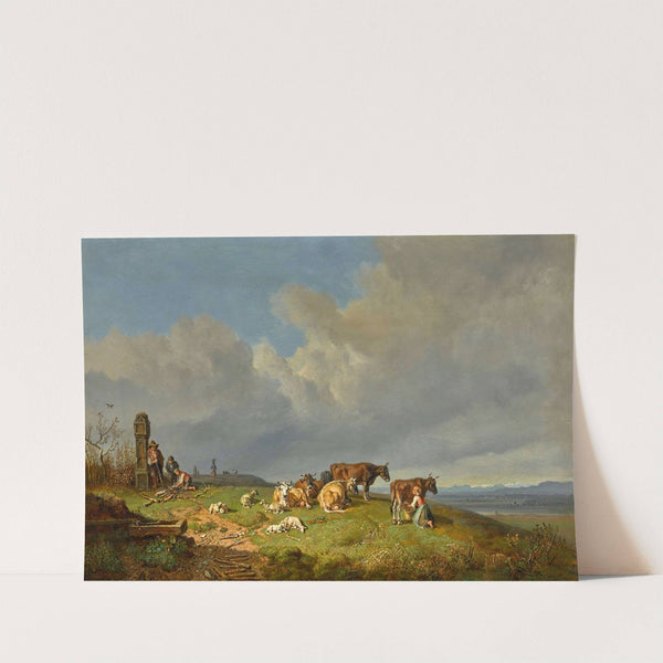 Out To Pasture by Heinrich Bürkel
