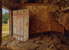 Outhouse interior