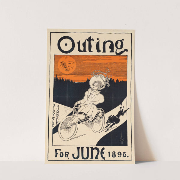 Outing bicycle number for June 1896. by George Frederick Scotson-Clark