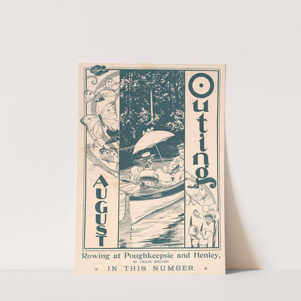 Outing for August rowing at Poughkeepsie & Henley, in this number by Chase Mellen. by Henry Summer Watson