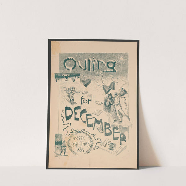 Outing for December. Merry Christmas 1895 by Anonymous