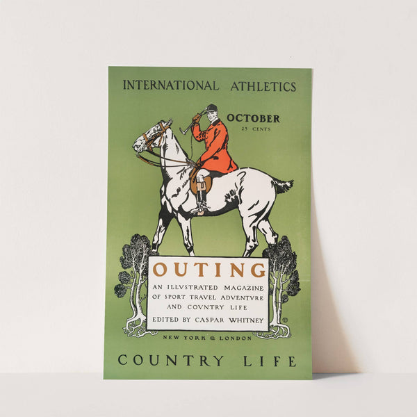 Outing, Illustrated Magazine of Sport Travel Adventure & Contry Life Edited by Caspar Whitney by Edward Penfield