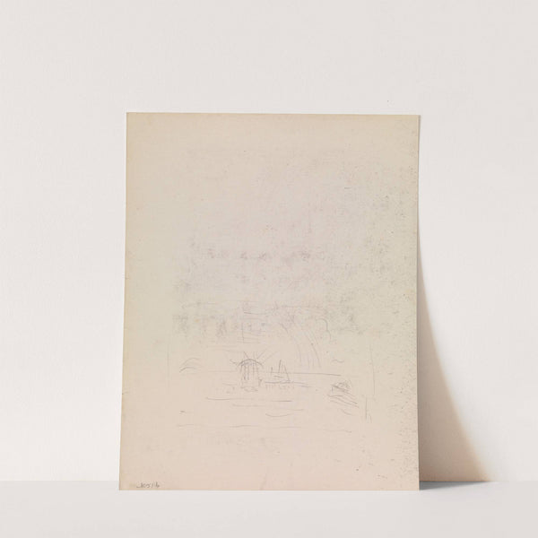 Outline of a Marine by James Ensor