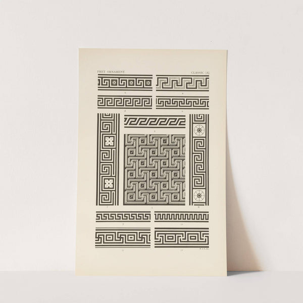 Outlines of ornament in the leading styles Pl.02 by George Ashdown Audsley