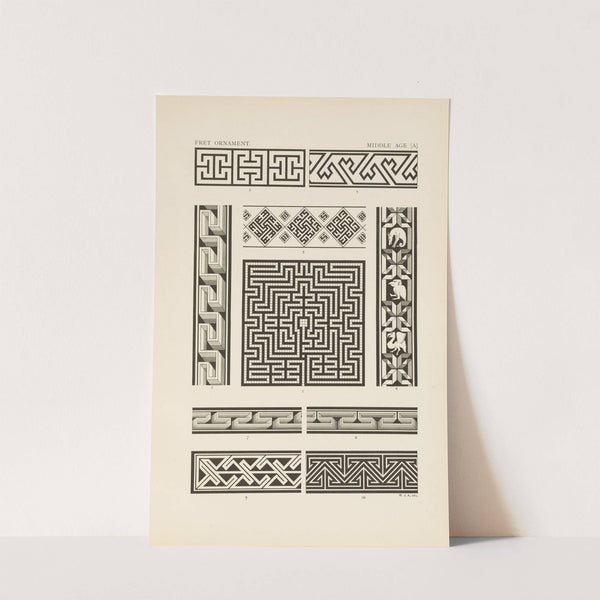 Outlines of ornament in the leading styles Pl.03 by George Ashdown Audsley